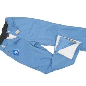 NEW! $650 BOGNER WOMENS SKI PANTS!  SIZE 12 (30 X 29.5)  BLUE  BELT "B" BUCKLE